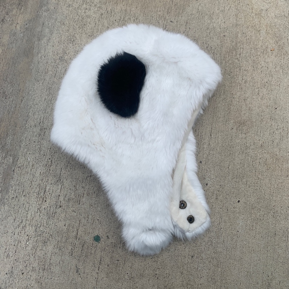 Eskimokids Fuzzy Panda Hat, Size Youth